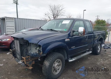 2006 Ford F-250 Lariat/Xl/Xlt из США, поврежденный, VIN 1FTSX21P46ED21790